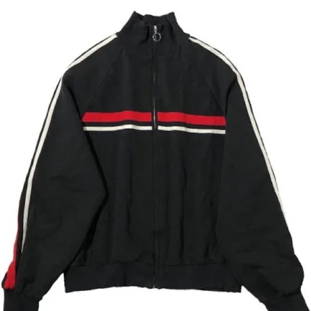 Zara Xs Zip Up Bomber Jacket (Turtle Neck Look)